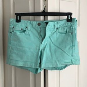 Jcrew aqua shorts